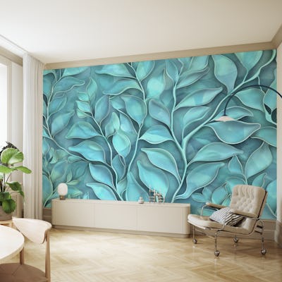 Calming Leaf Breeze Sculpture Art