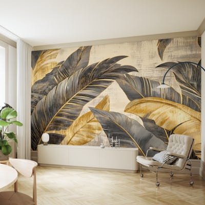 Tropical Gold Leaf Dream