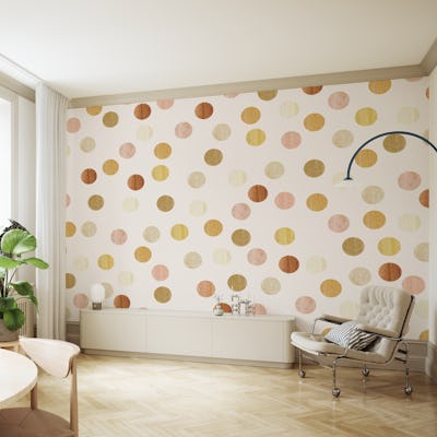 Soft Gold Dots