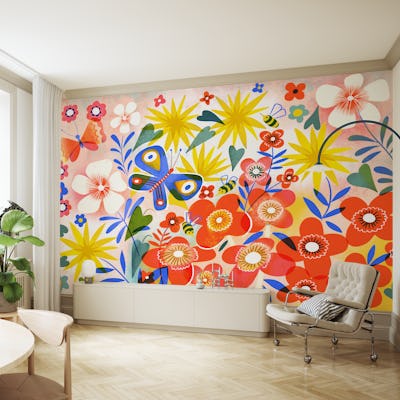 big butterfly garden