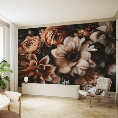 Dramatic Flower Bloom