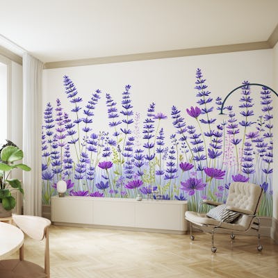 Lavender Field Blooms