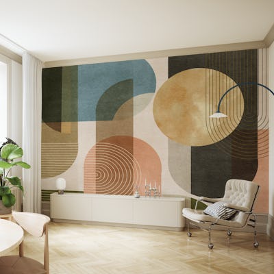Vintage Geometric Fusion
