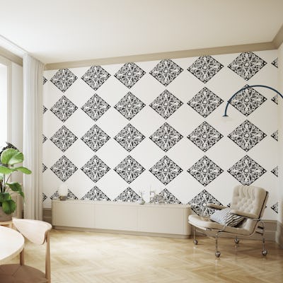 Vintage Diamond Tile Pattern 2