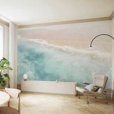 Soft Pastel Caribbean Ocean Bliss 1