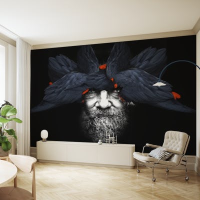 Bird Man Blue