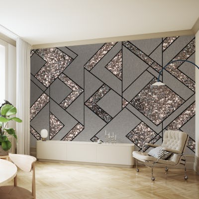 Art Deco Geo Glitter Glam 1