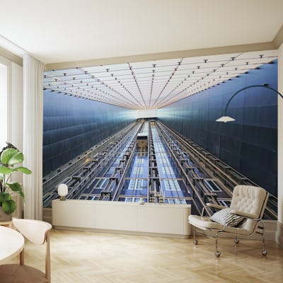 skyscraper elevators