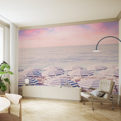 Pink Sunset on the Riviera