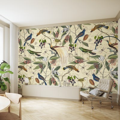 Nostalgic Bird And Magnolia