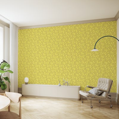 Garland in yellow and gold
