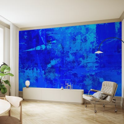grunge texture ocean blue
