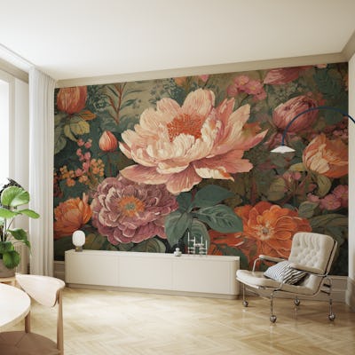 baroque summer flowers