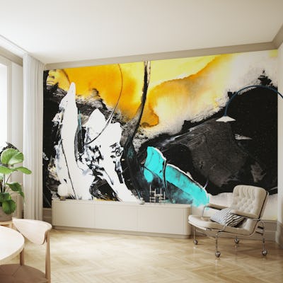 Serendipity Abstract Acrylic Painting