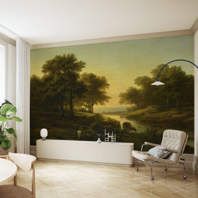 Antique Landscape Scenery