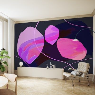 Dancing Seventies Mid Century Shapes