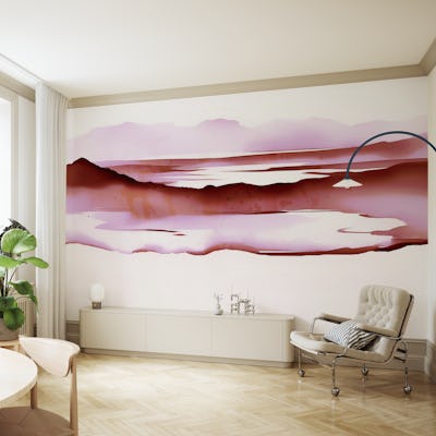 Pink Sunshine Horizon