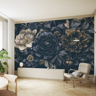 Midnight Blue Baroque Bouquet