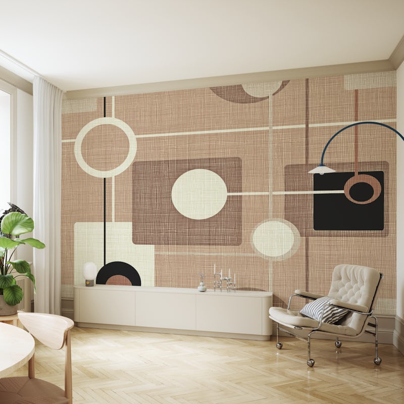 Mid-Century Motif Mocha