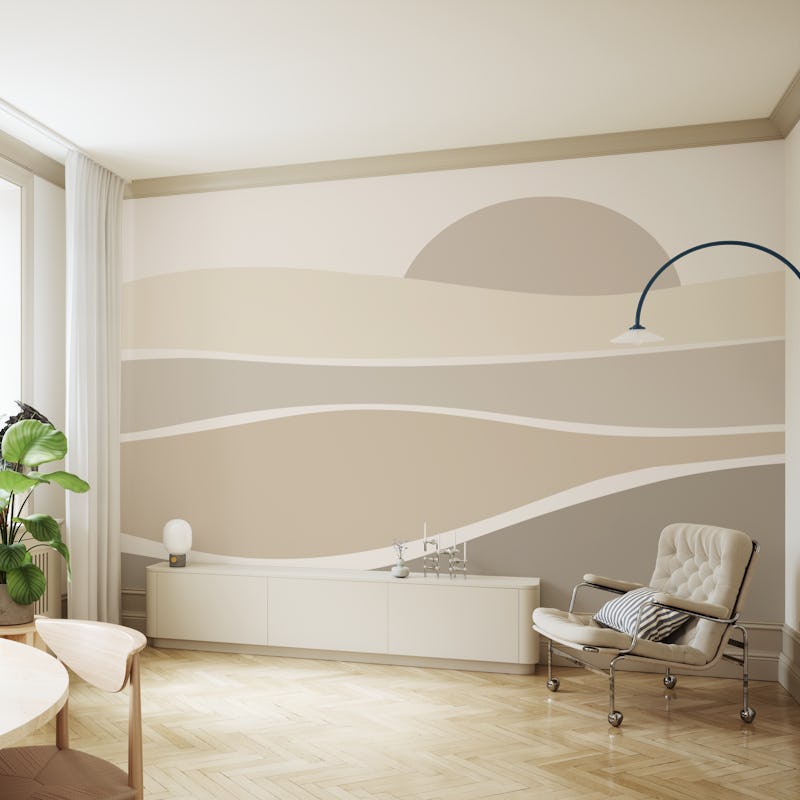 Earthy Tones Landscape