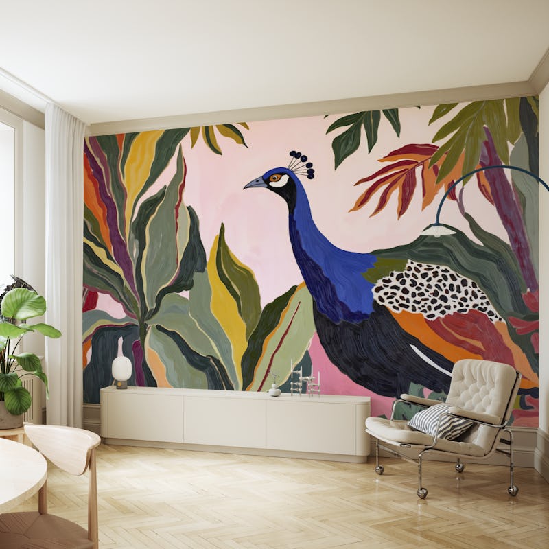 Exotic Peacock Artistry