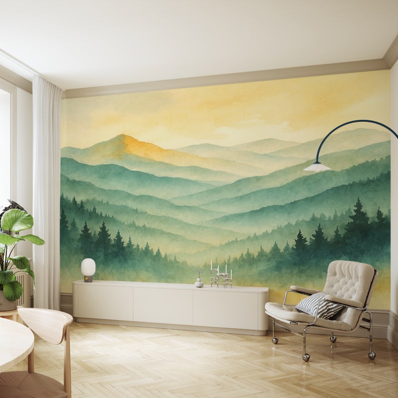 Serene Pine Horizon