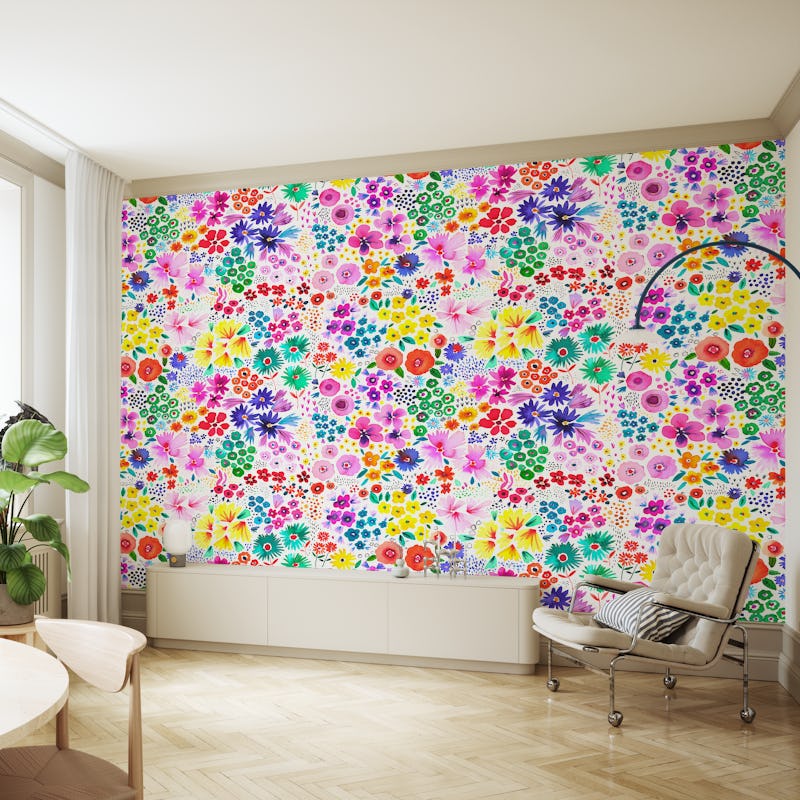 Artful Ditsy Little Flowers