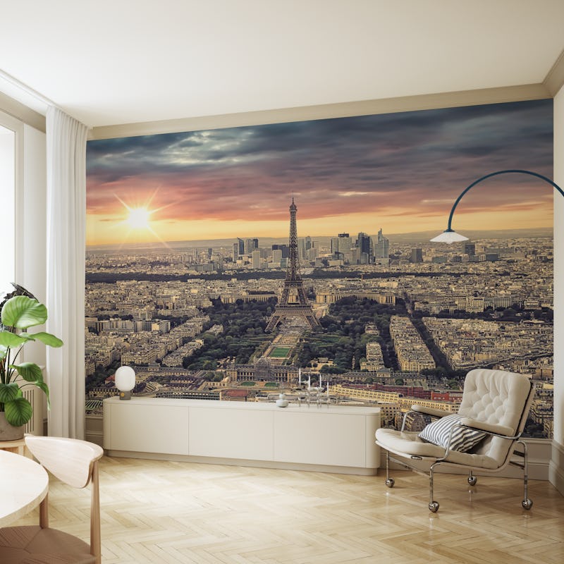 Paris at sunset