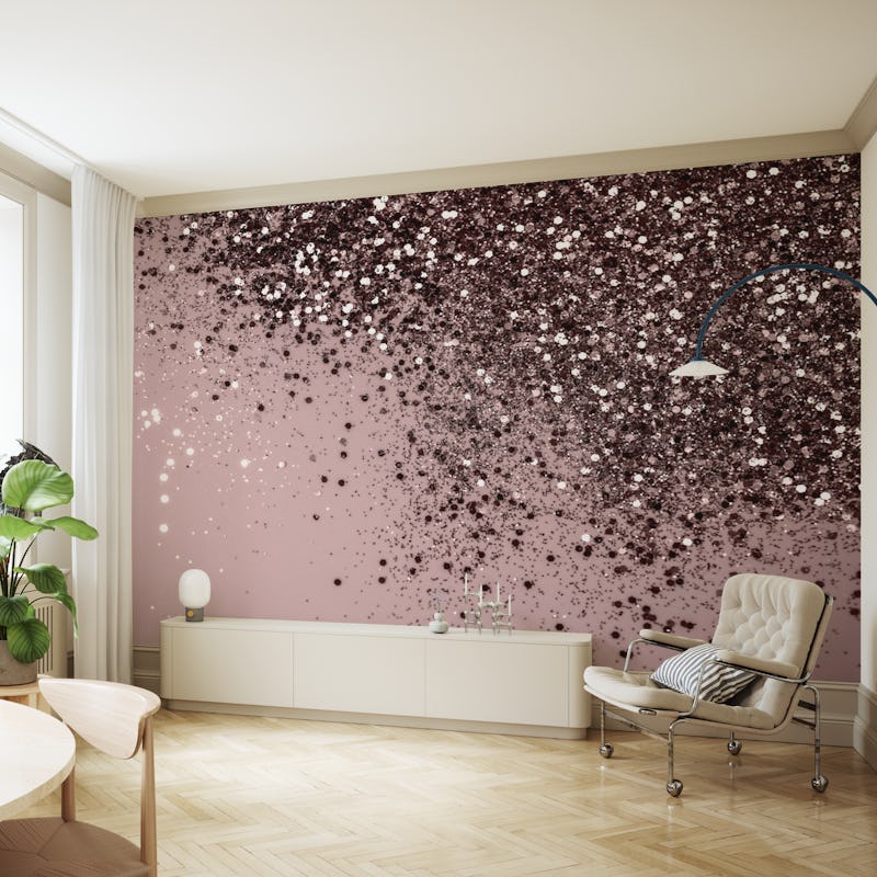 Sparkling Mauve Lady Glitter 4