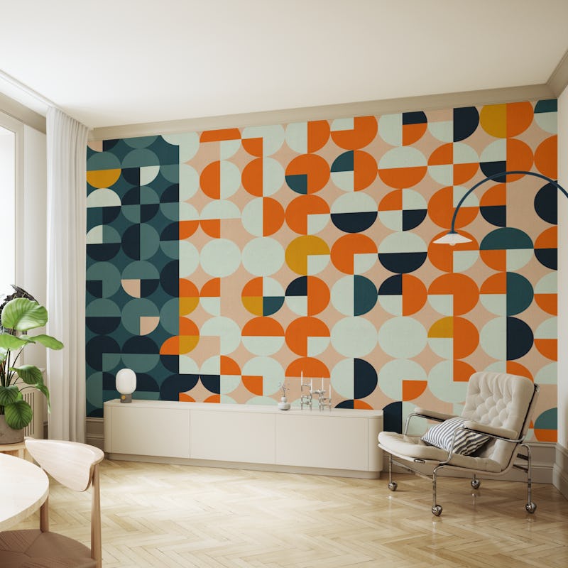 mid century bauhaus circles