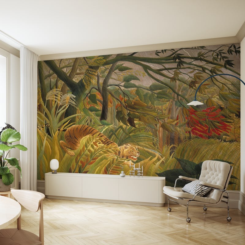 Tiger in a Tropical Storm by Henri Rousseau