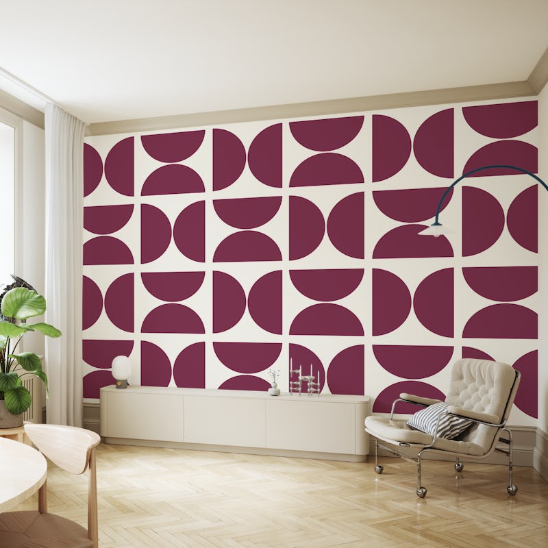 Minimal Magenta Bauhaus