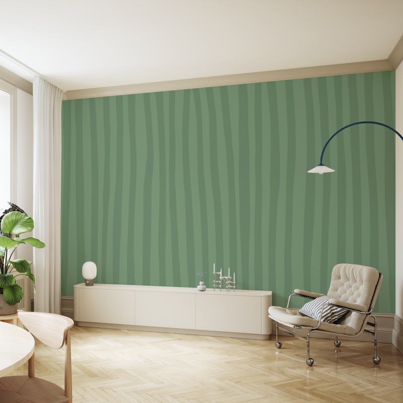 Simple Stripes Sage Green