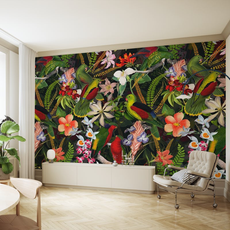 Vintage Parrot Jungle 1