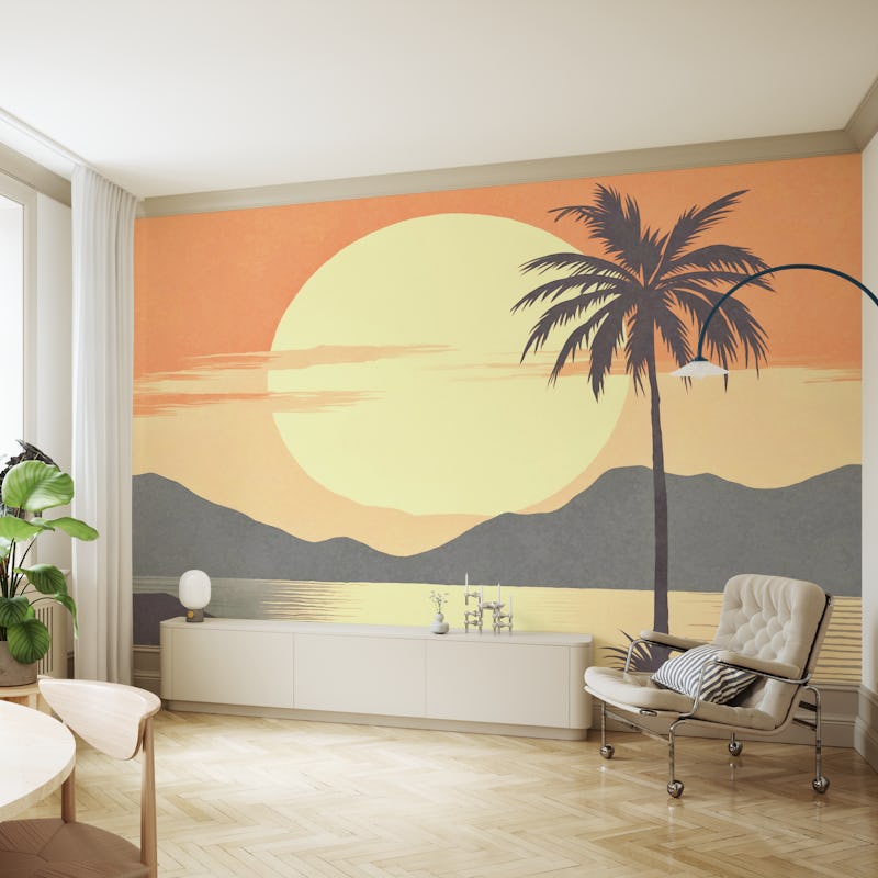 Hawaii Vibes Tropical Sunset