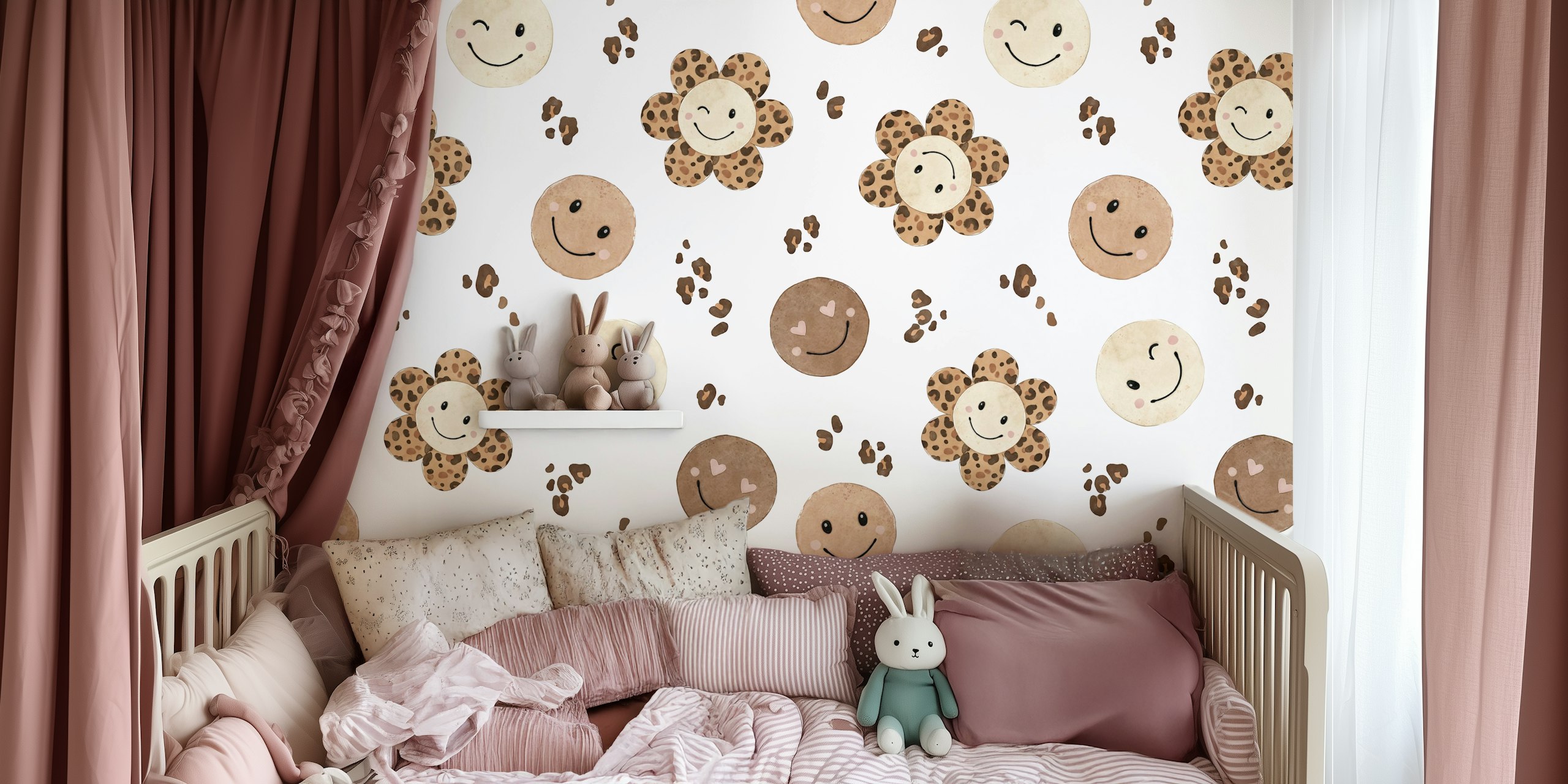 Wild And Happy wallpaper in a room