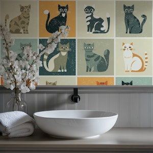 Retro Cats Collection