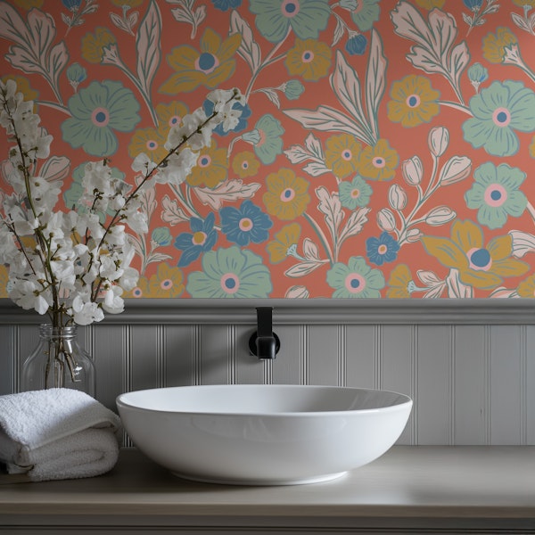 Chic Floral Cascade