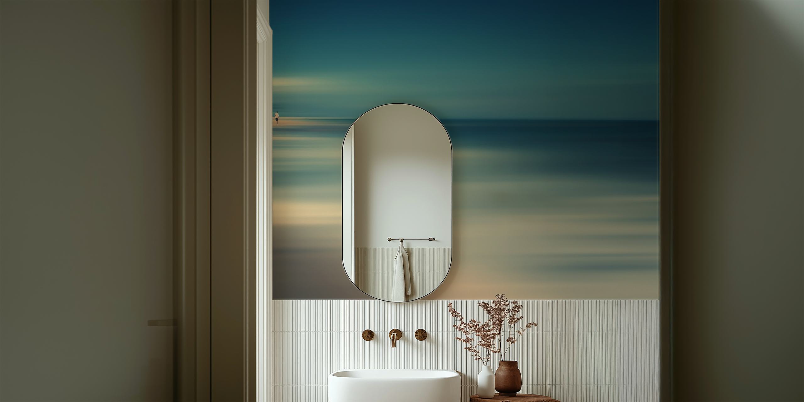 Seren tapet med en lugn scen