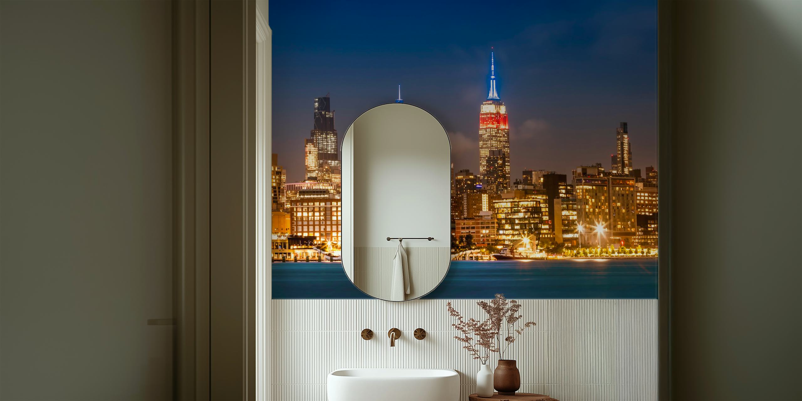 Midtown Manhattan skyline wallpaper