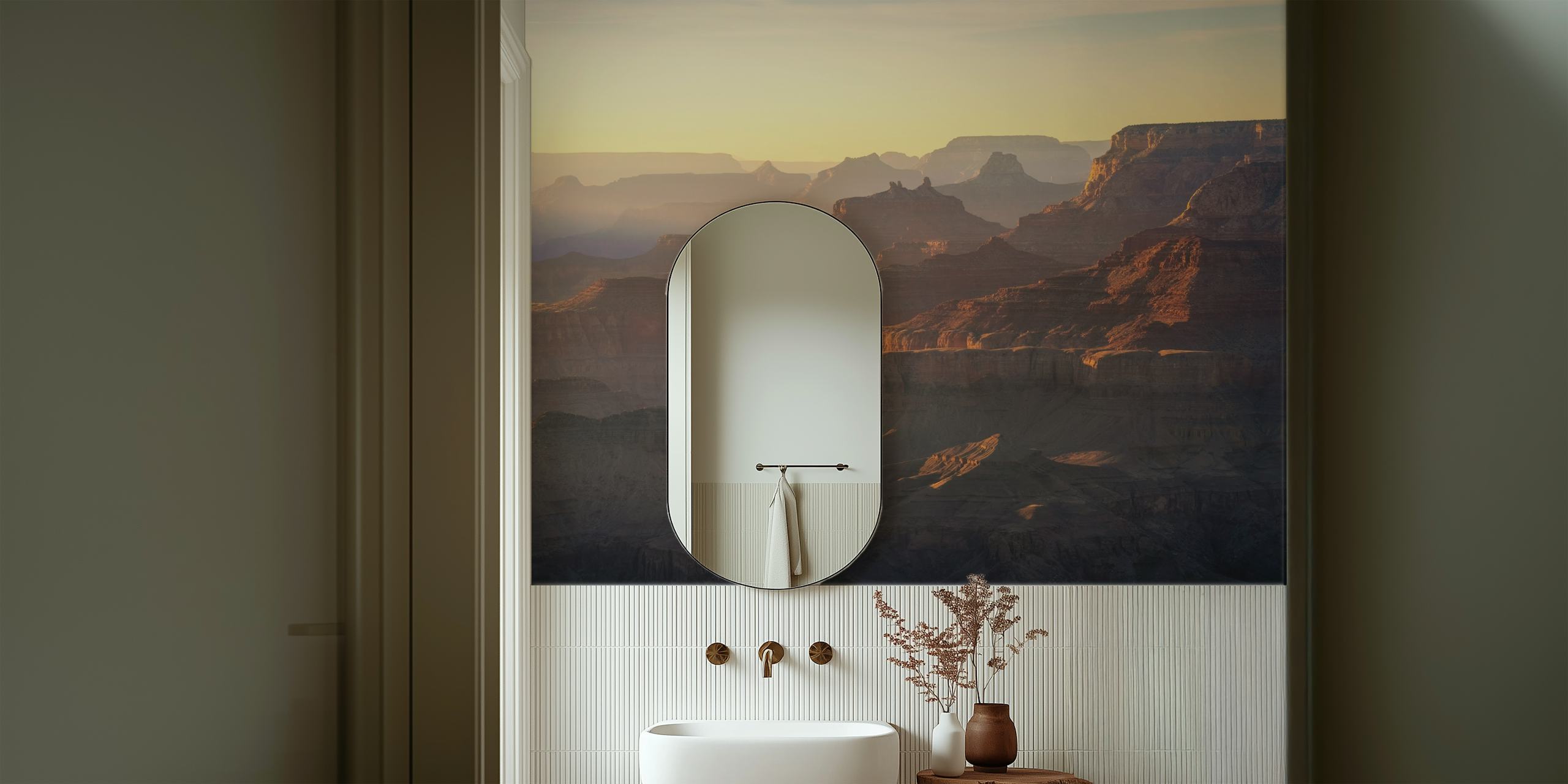 Ethereal Grand Canyon Sunset View huoneessa