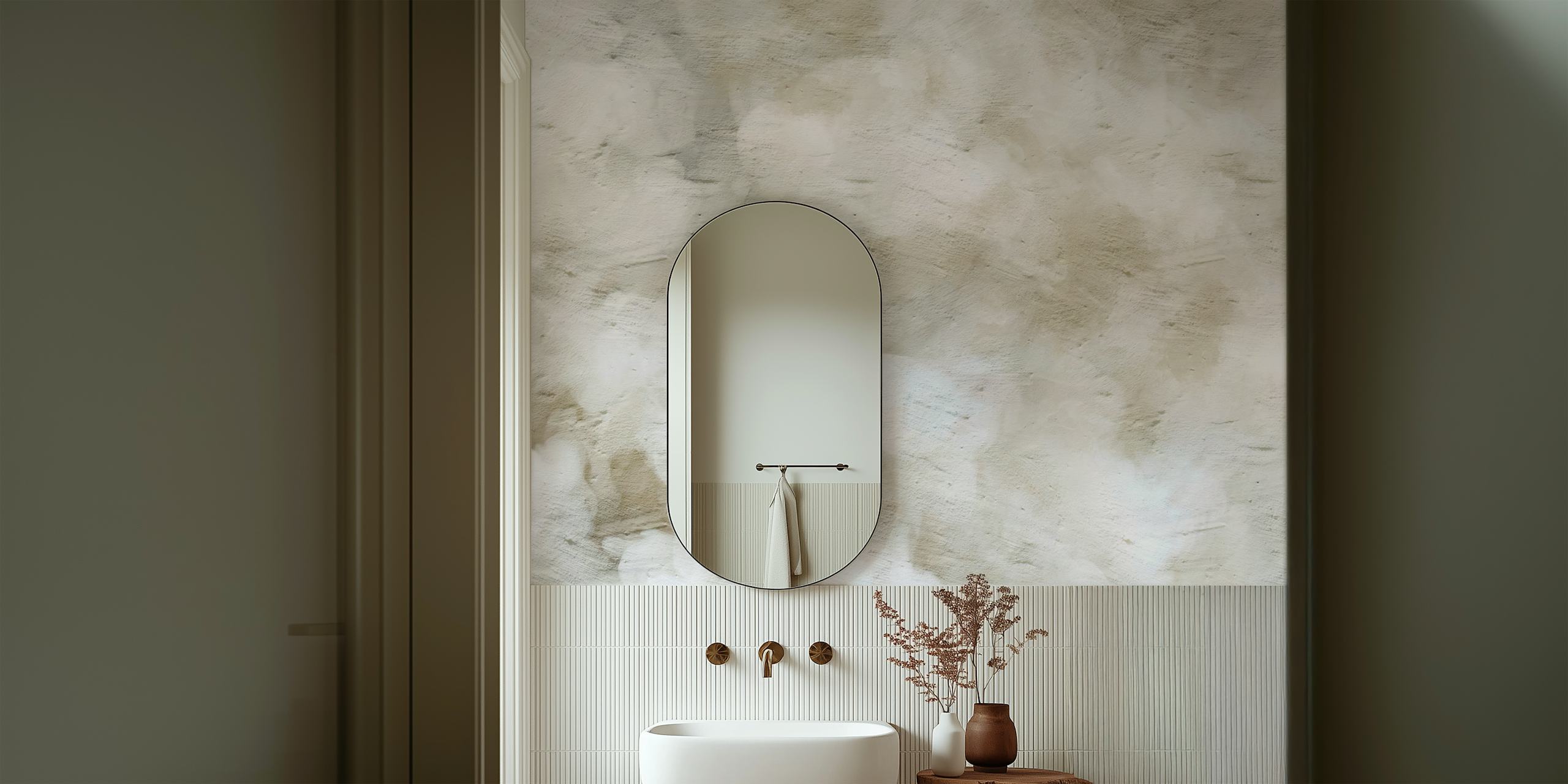 Day Dream wallpaper in a stylish room