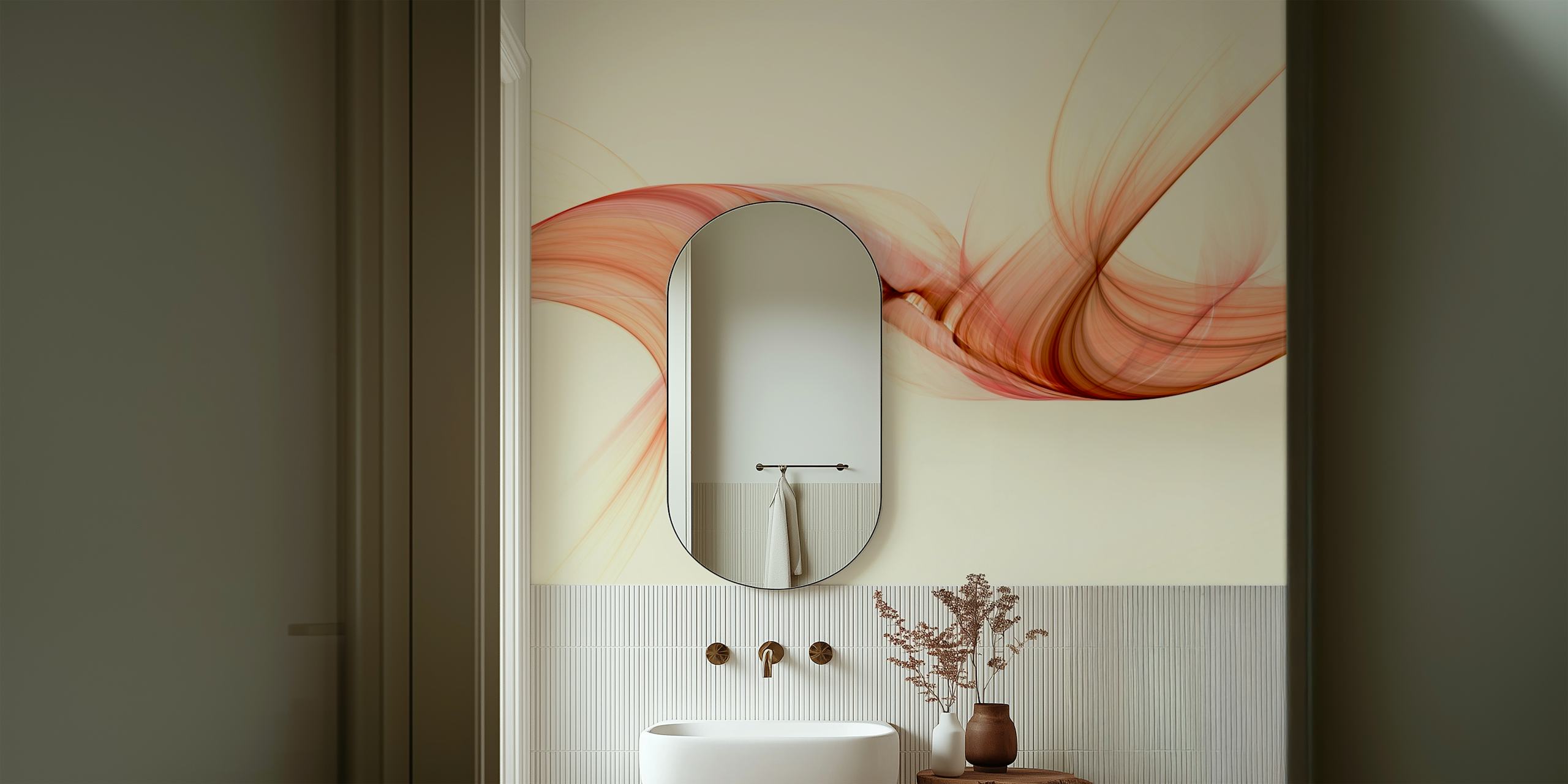 Prayer 2 wallpaper design in a room