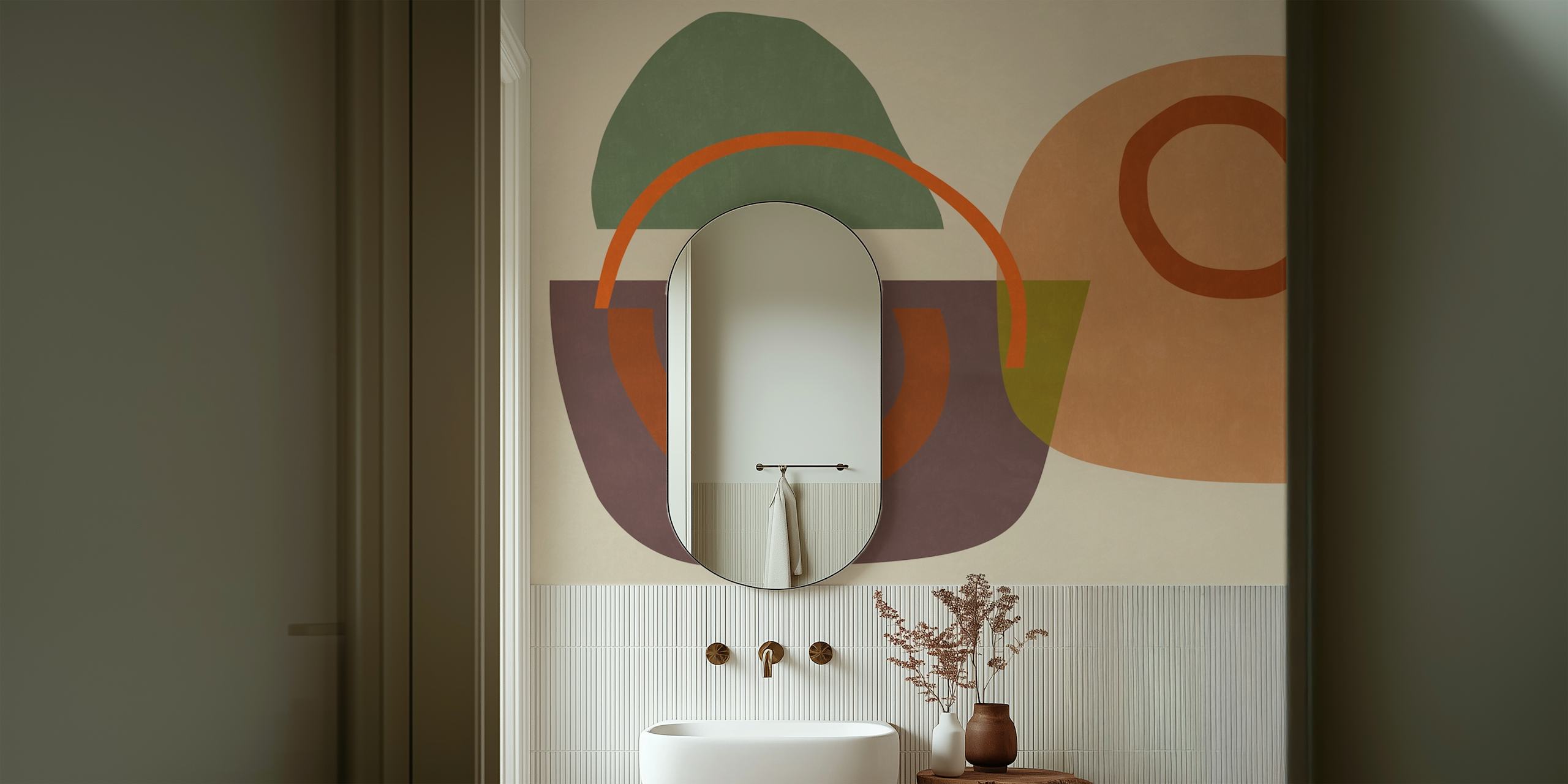 Special Abstract 17 wallpaper in a room