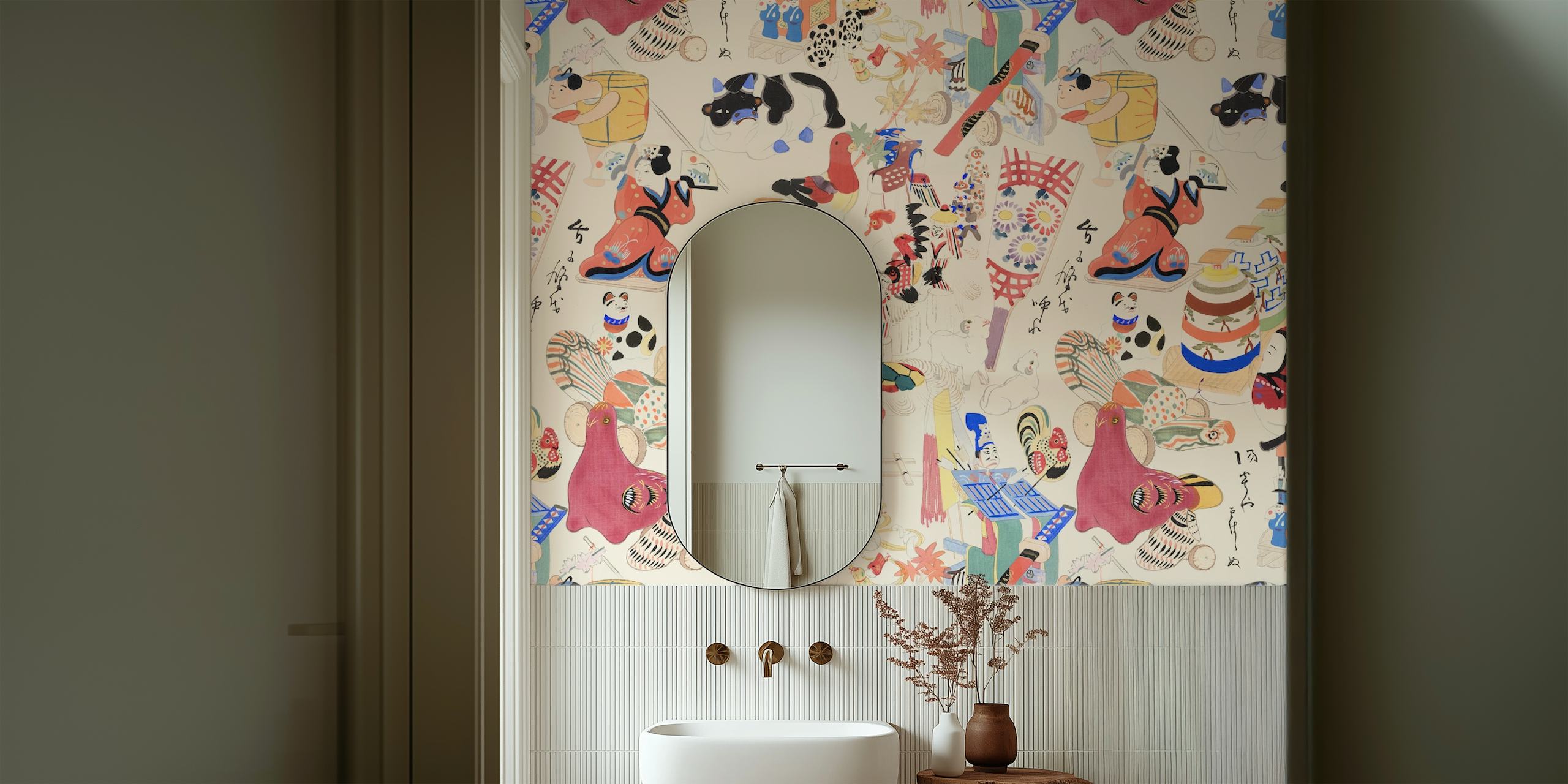 Chihiro 03 wallpaper design in a room