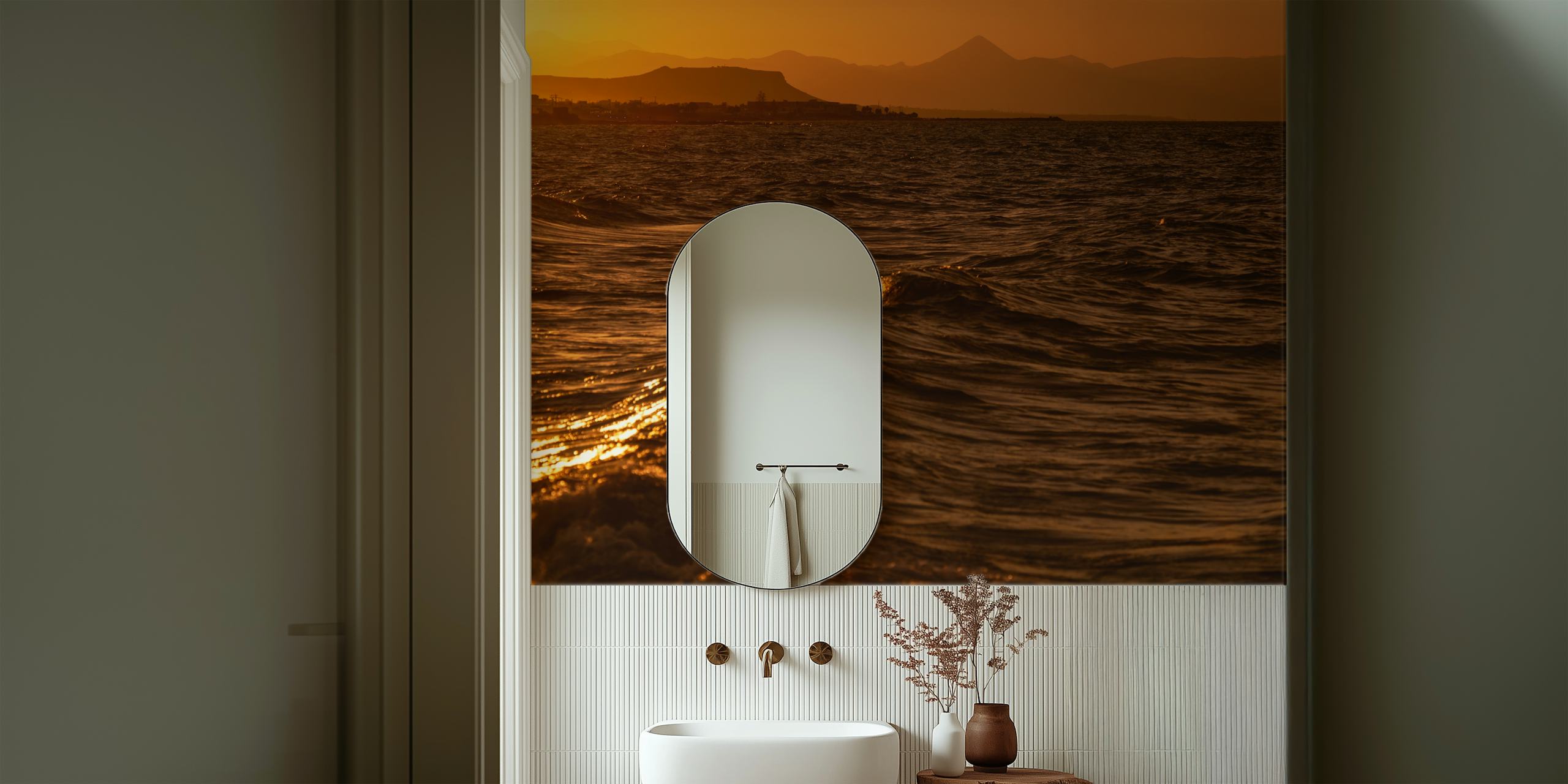 Memories from Crete #8 wallpaper in a room