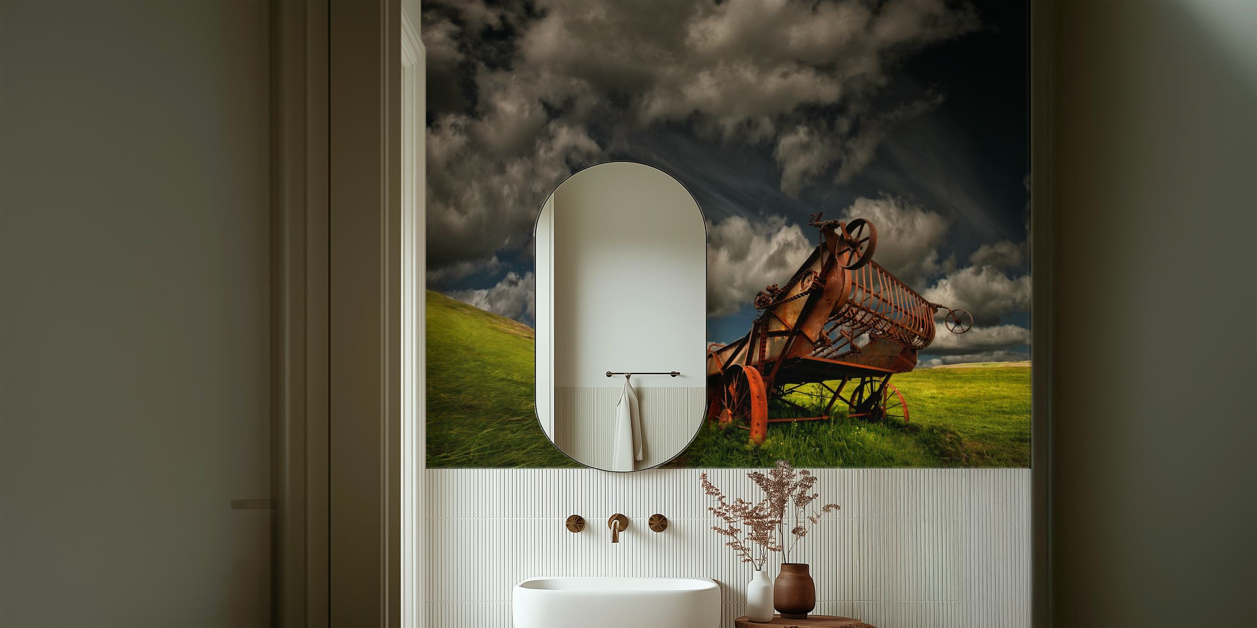 Evoking Tapetdesign in Raumgestaltung