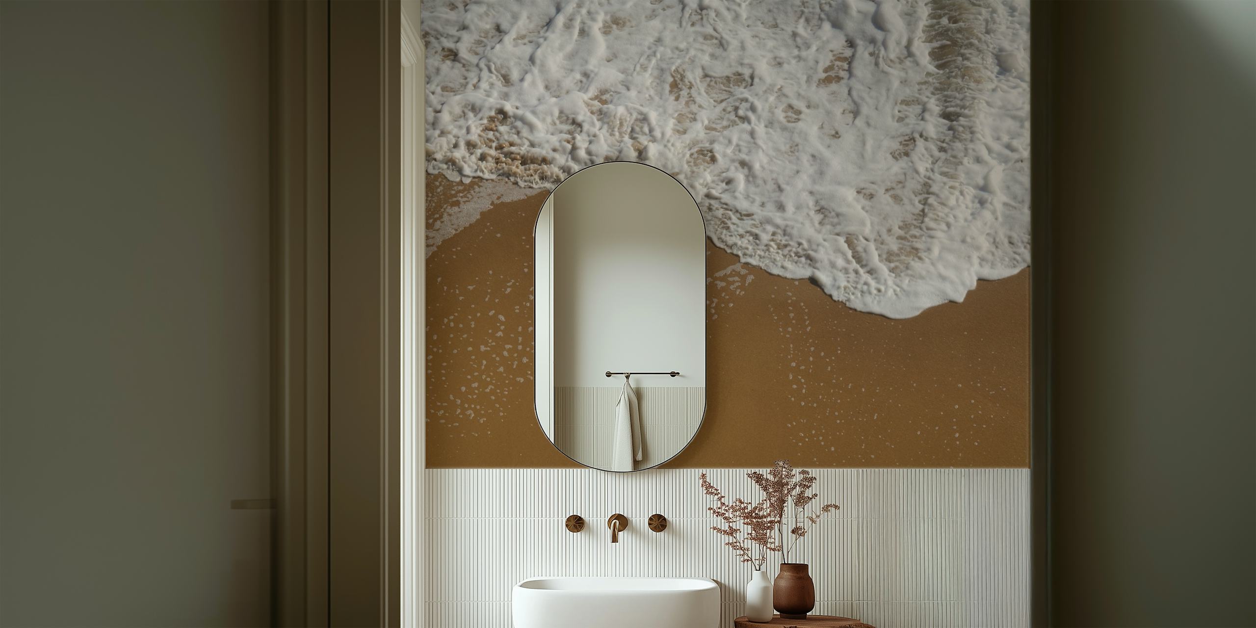 Algarve Ocean Dream 1 wallpaper in a room