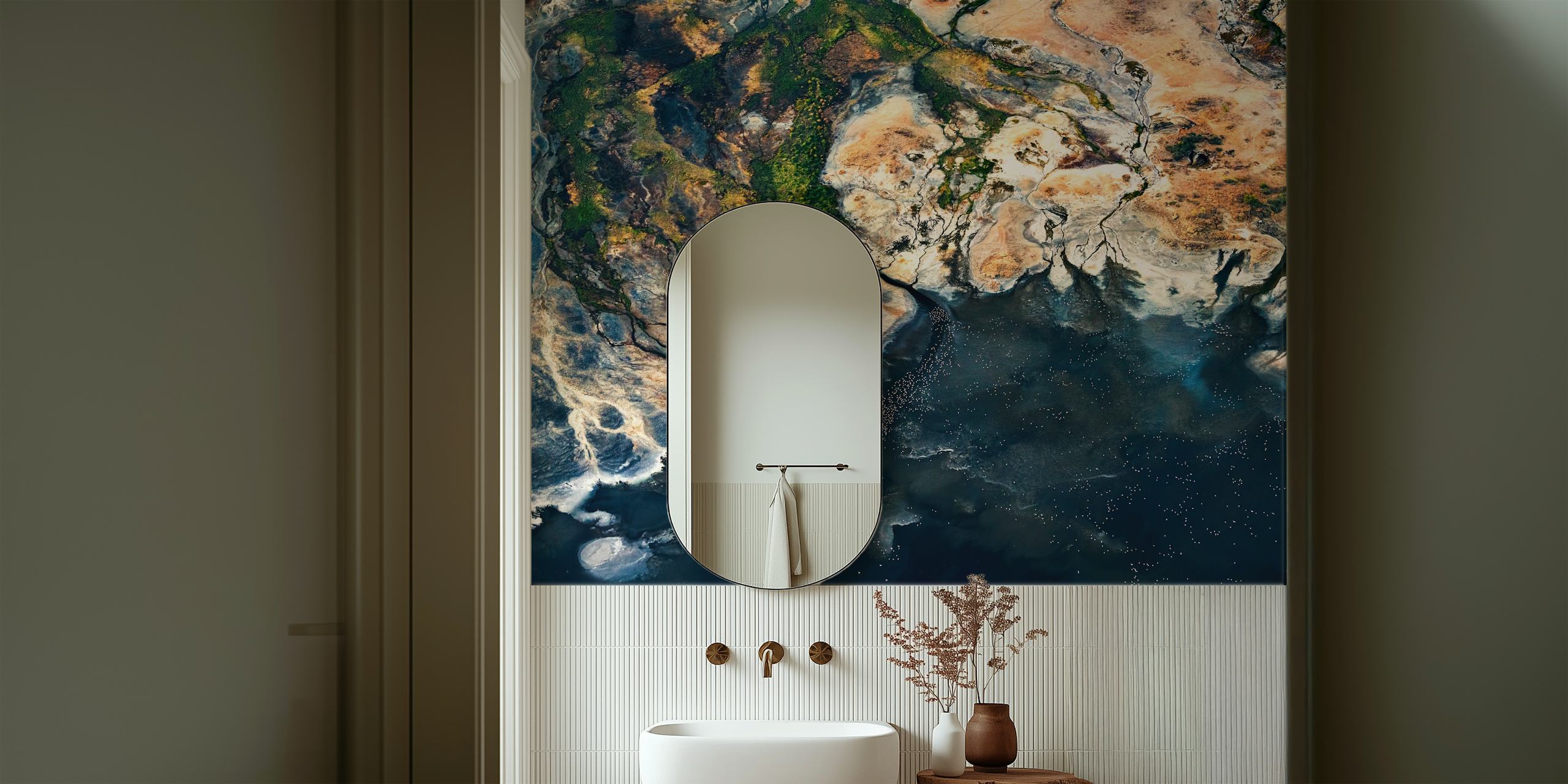 Dizajn tapeta Splendid Africa u sobi