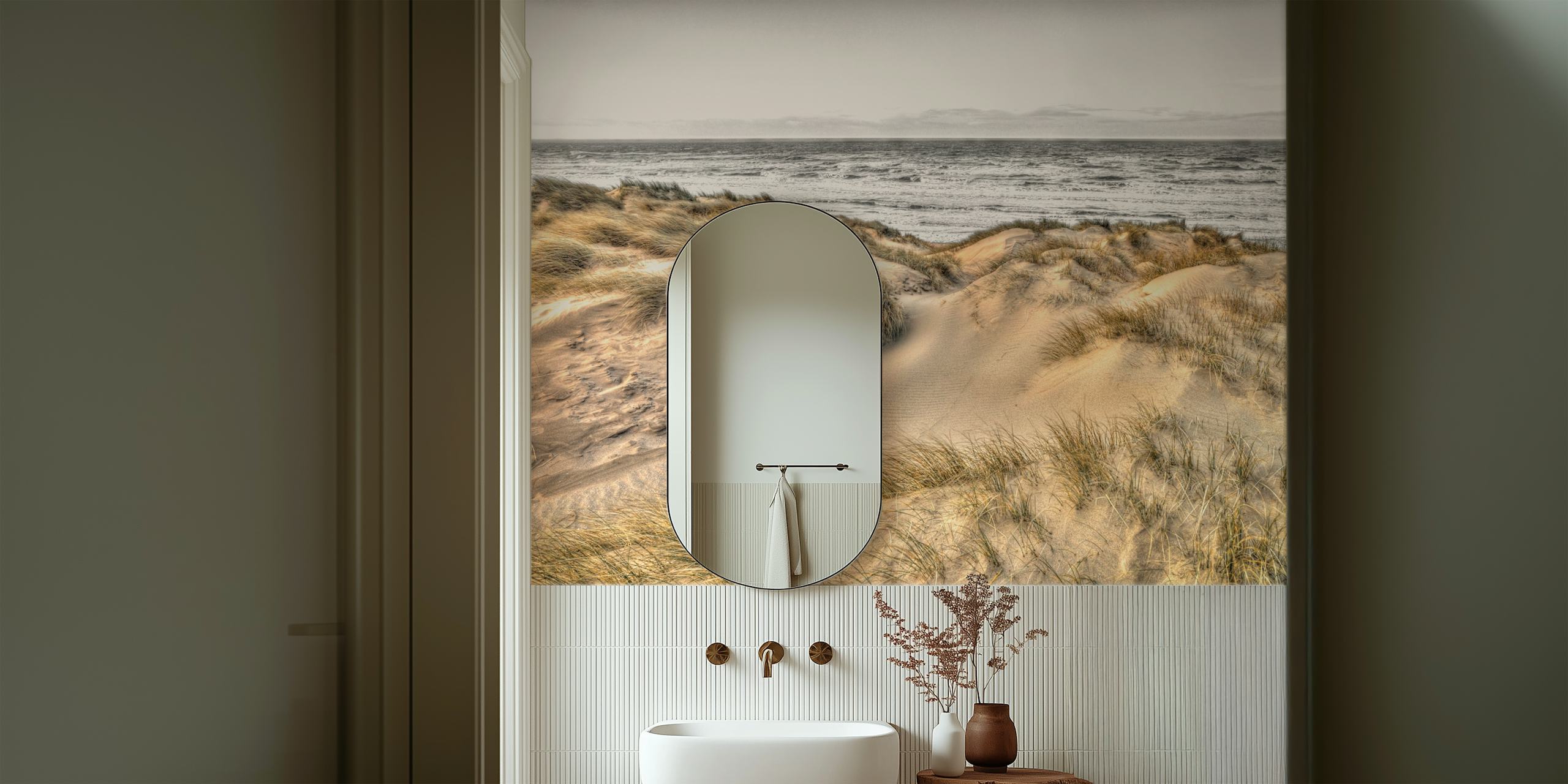 Tapeta Soothing Seaside u sobi